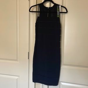 NWT Sam Edelman Navy Bodycon Dress Size S